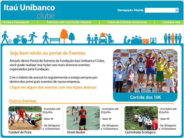Portal de eventos